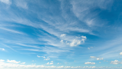 blue sky background with clouds