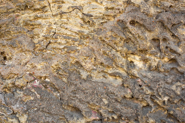 Stone uneven dirty shabby surface