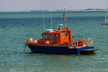 Obraz premium Bateau en rade.