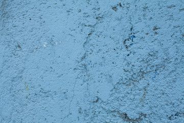 Old blue textures wall background. Perfect background with space.