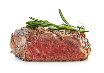 grilled beef fillet steak meat