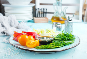 vegetables for salad