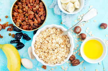 ingrediants for breakfast