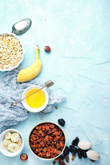 ingrediants for breakfast