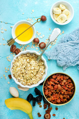 ingrediants for breakfast