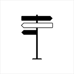 Signpost Icon, Sign Post Icon