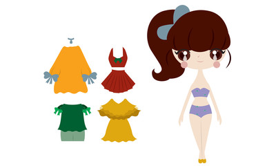 Cute dress for little girl