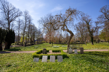 Old Cemetery in Malmo, Sweden