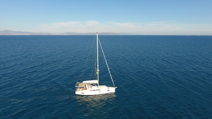 Obraz premium yacht in the sea