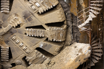 Tunnel Boring Machine front element