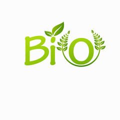 Bio icon. concept illustration for design.