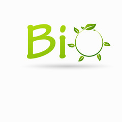 Bio icon. concept illustration for design.
