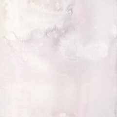 Pearl grey watercolor  texture with watercolor effects of splashes, dots and blooms
