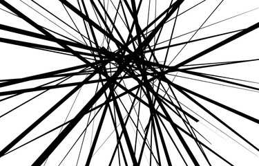 Abstract black and white lines background