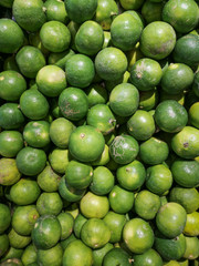 fresh lemon lime for sale in the supermarket.