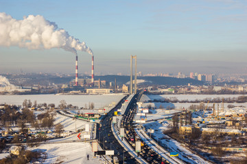 traffic in the city