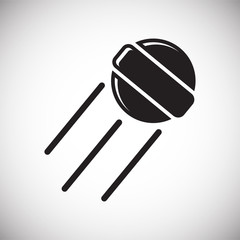Satellite icon on background for graphic and web design. Simple vector sign. Internet concept symbol for website button or mobile app.