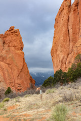 Garden of the gods Park, Colorado, USA
