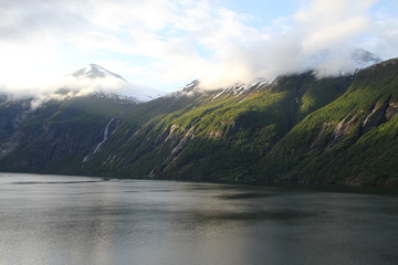 Fototapeta premium Scenic Views Of Norway's Fjords - Geiranger
