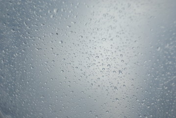 rain drops on window