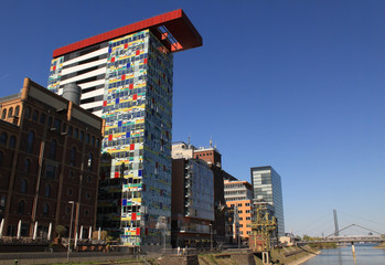 Im D&uuml;sseldorfer MedienHafen