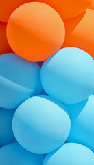 abstract background with balloons