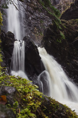 Fototapeta na wymiar Plodda falls in Scotland