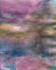 Abstract colorful watercolor acrylic inc background texture
