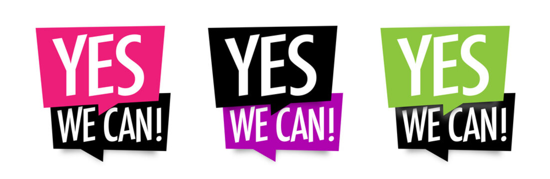 16,250 Yes We Can Images, Stock Photos, 3D objects, & Vectors