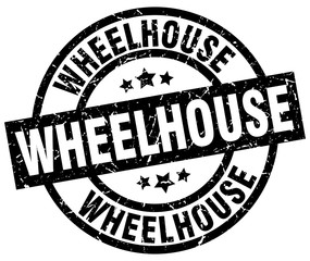 wheelhouse round grunge black stamp © Aquir