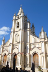 Fototapeta na wymiar Ville de Trinidad, église, Iglésia del Santo Angel Custodio (1853), Cuba, Caraïbes