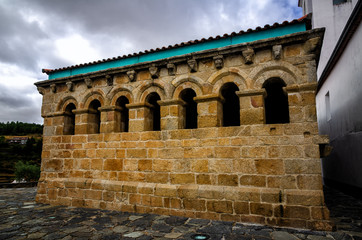 Fototapeta premium Braganca is a Portuguese tourist destination, famous for the ramparts from which you can enjoy a beautiful view