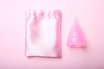 reusable silicone menstrual cup