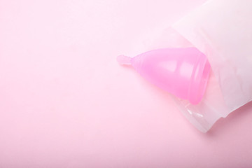 reusable silicone menstrual cup