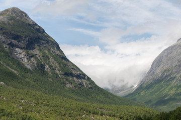 Fototapeta premium Passtraße zum Trollstigen