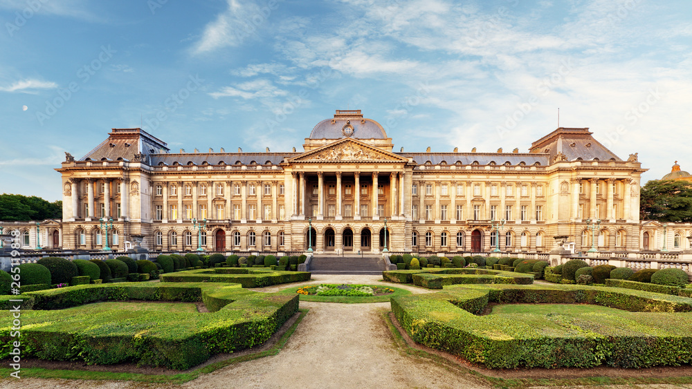 Sticker Belgian Royal Palace in Brussels