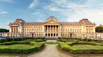 Türaufkleber Belgischer Königspalast in Brüssel © TTstudio