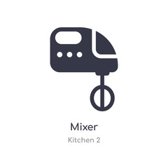 mixer icon. isolated mixer icon vector illustration from kitchen 2 collection. editable sing symbol can be use for web site and mobile app
