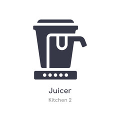 juicer icon. isolated juicer icon vector illustration from kitchen 2 collection. editable sing symbol can be use for web site and mobile app