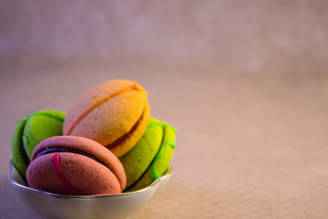 colored cookies