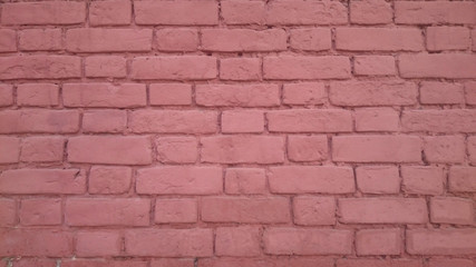 red tones brick background