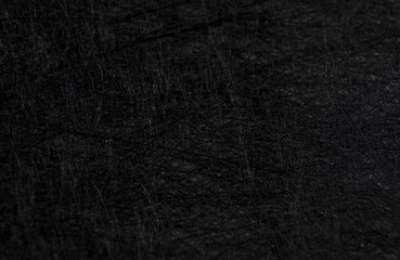 Fototapeta premium Black thread background in macro shooting