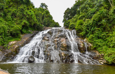 Fototapeta na wymiar Debengeni Waterfall in Magoebaskloof 