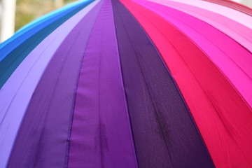 colorful umbrella on a background