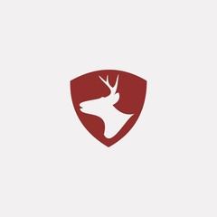 deer logo template