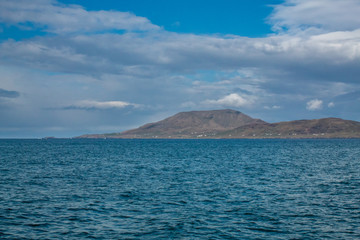 South Side of Clare Island from the Sea, County Mayo, Ireland