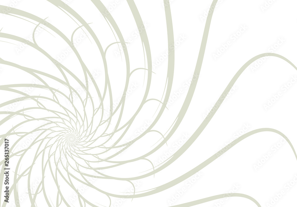 Poster simple lines background abstract. white trendy pattern spiral vector.