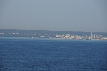 Gdynia , port , brzeg , Stocznia ,horyzont, gród, budowa, woda, seattle, architektura, krajobraz...
