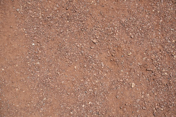 Dried brown soil texture and background