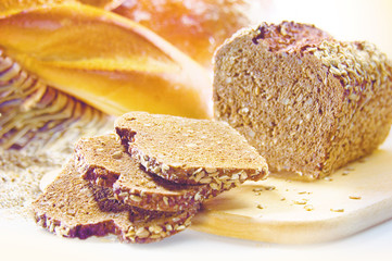 Brot scheibe 